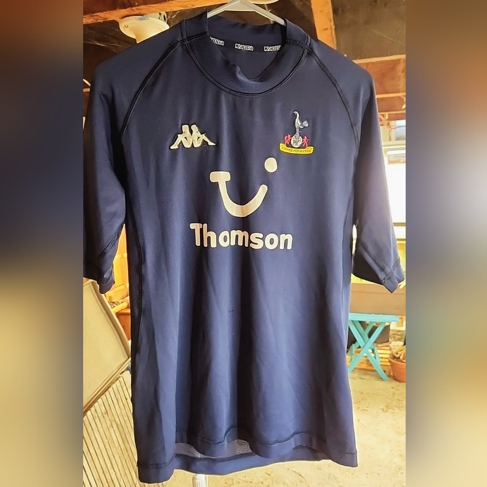 Kappa Dark Blue Tottemham Soccer Jersey